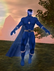 Super Hero Blue  Peacebringer
